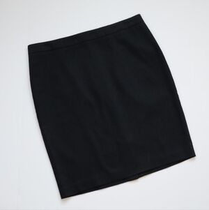 CAbi 360 Pencil Skirt Black Women's Size 8  Back Zipper Closure Career Work EUC